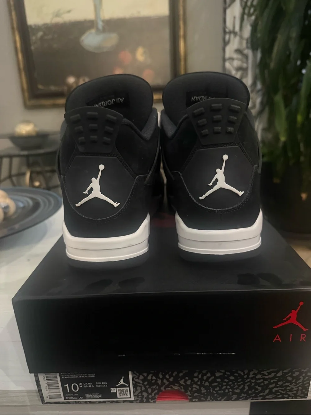 Jordan 4 Retro White Thunder